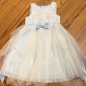 American Princess Light Blue Lace Dress